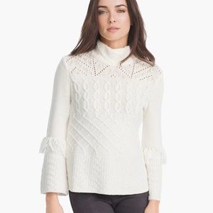 NWOT WHBM Beaded Sweater XS